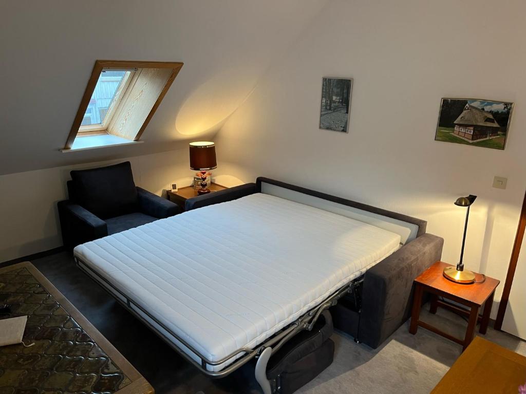 Postel nebo postele na pokoji v ubytování Haus Dulshorn Braunlage