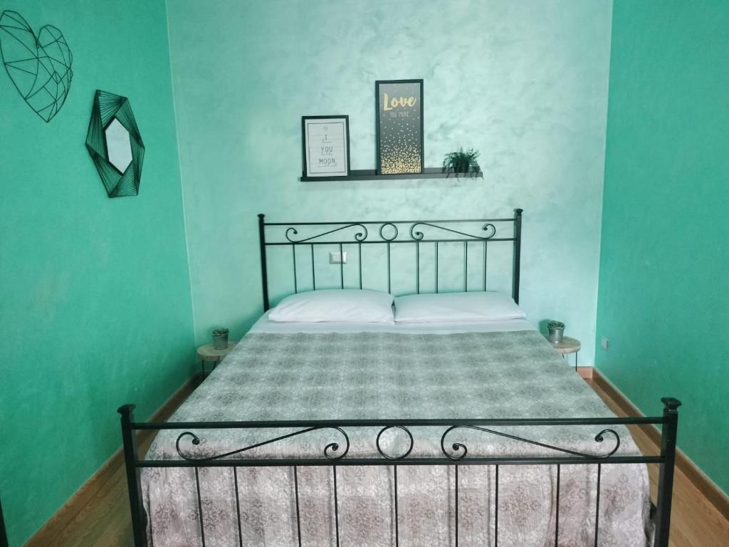Postelja oz. postelje v sobi nastanitve La Casa di GioAna