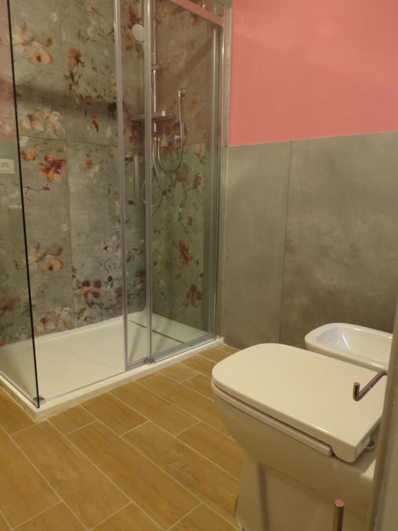 Koupelna v ubytování Tanufé Casa Vacanze