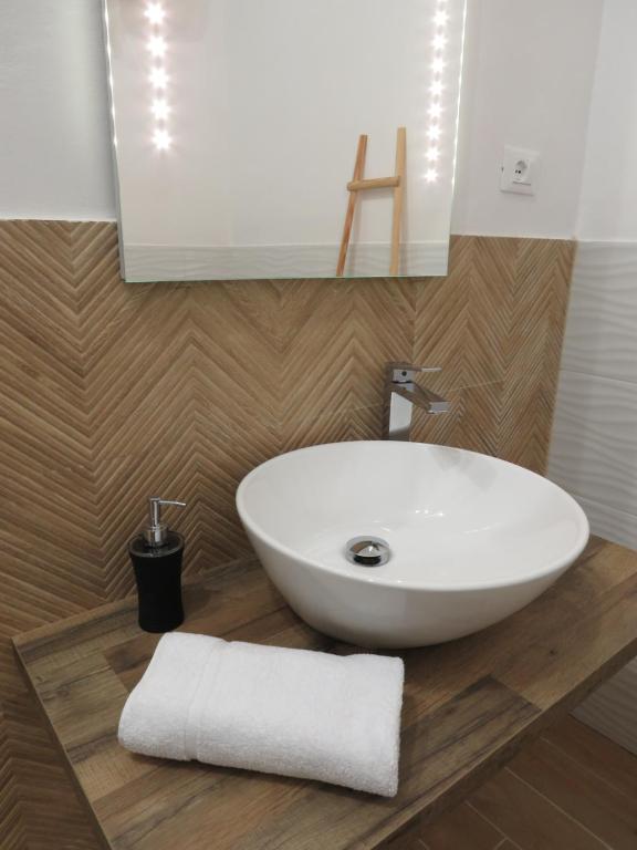 Koupelna v ubytování Tanufé Casa Vacanze