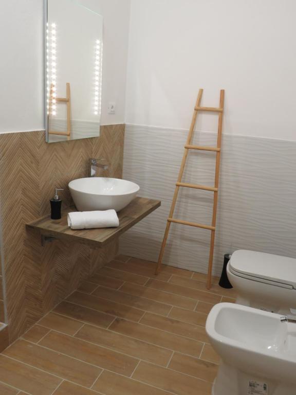 Koupelna v ubytování Tanufé Casa Vacanze