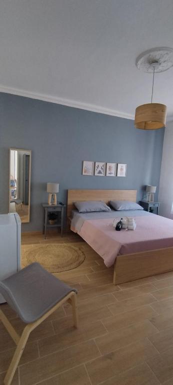 Postel nebo postele na pokoji v ubytování Tanufé Casa Vacanze