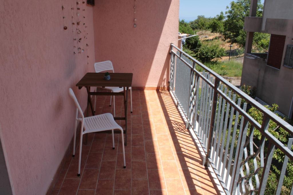 Balkón nebo terasa v ubytování Da Noi