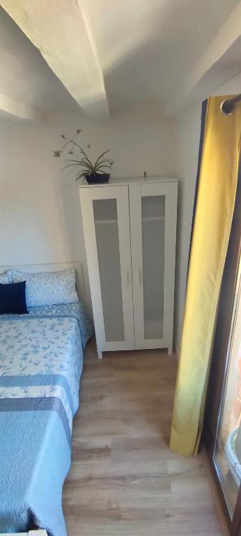 Postel nebo postele na pokoji v ubytování 3 Apartamento tipo estudio ideal para tus vacaciones