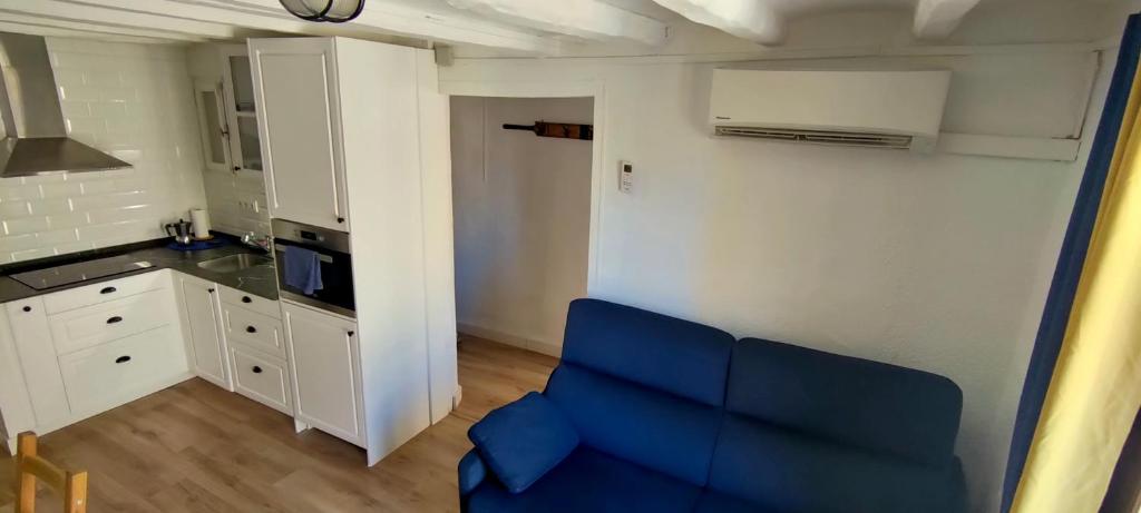 Kuchyň nebo kuchyňský kout v ubytování 3 Apartamento tipo estudio ideal para tus vacaciones
