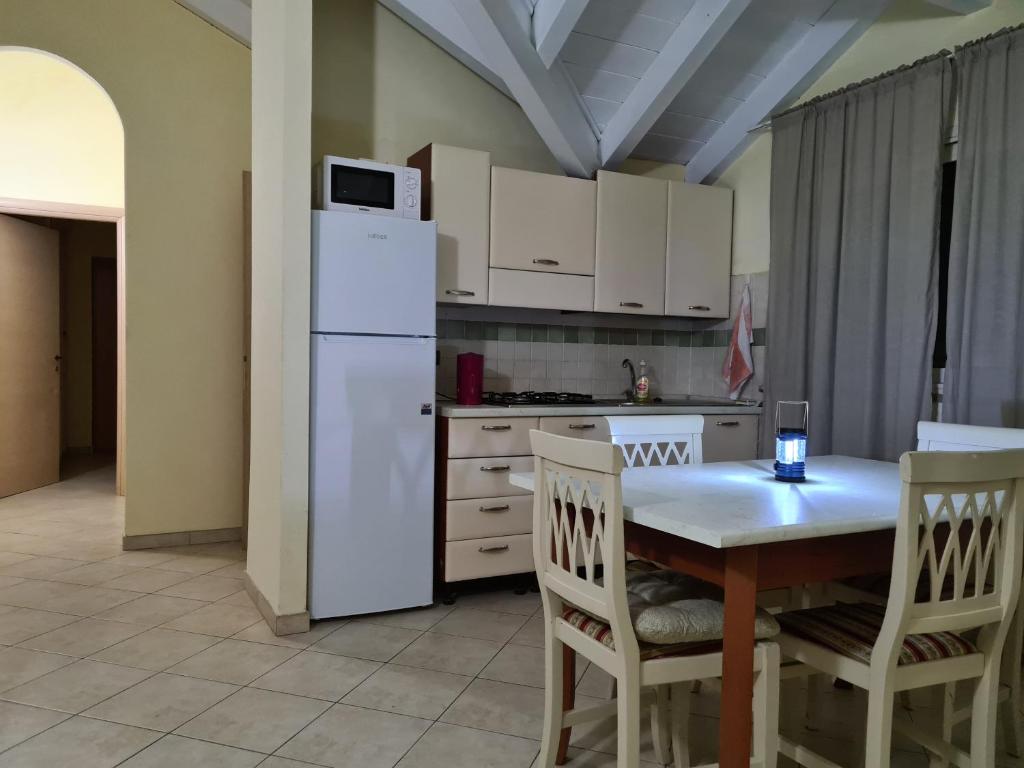 Kuchyň nebo kuchyňský kout v ubytování Plaza Top floor apartment