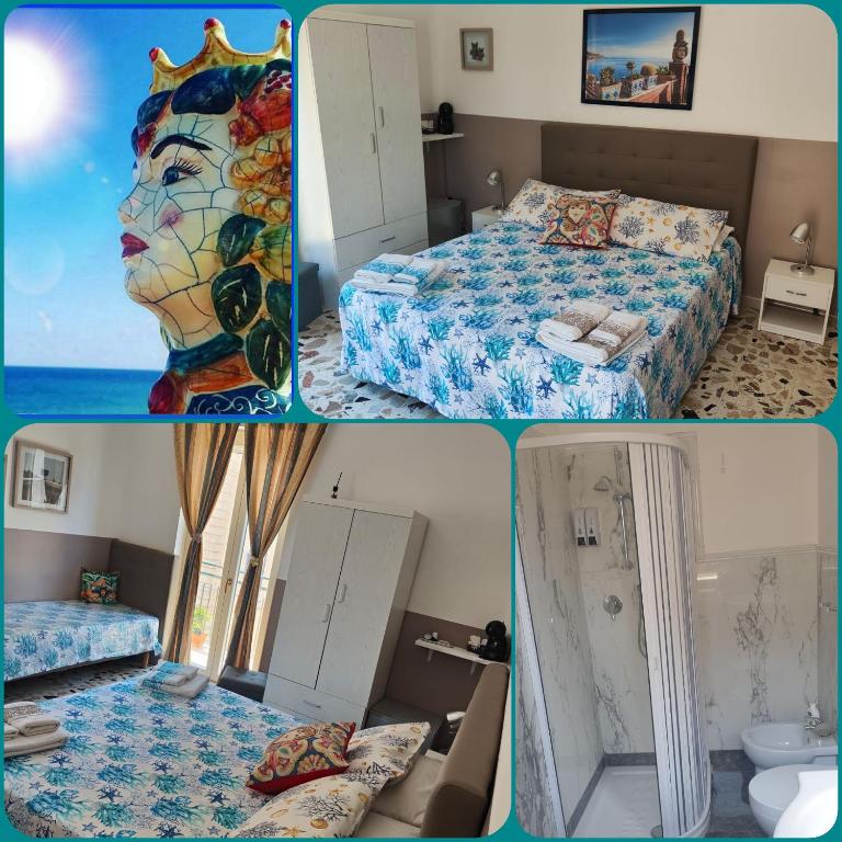 I MORI IN CAMPIDOGLIO AFFITTA CAMERE - Habitación Doble Deluxe Con Vistas Al Mar