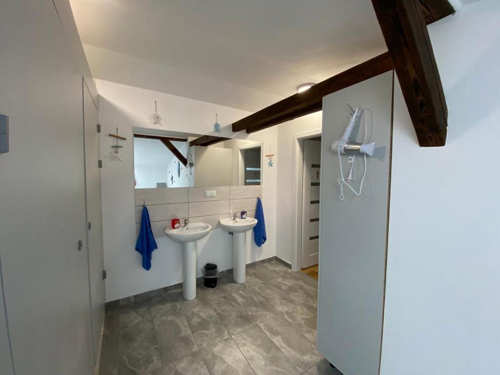 Kuchyň nebo kuchyňský kout v ubytování Sea world Apartments Mansarda