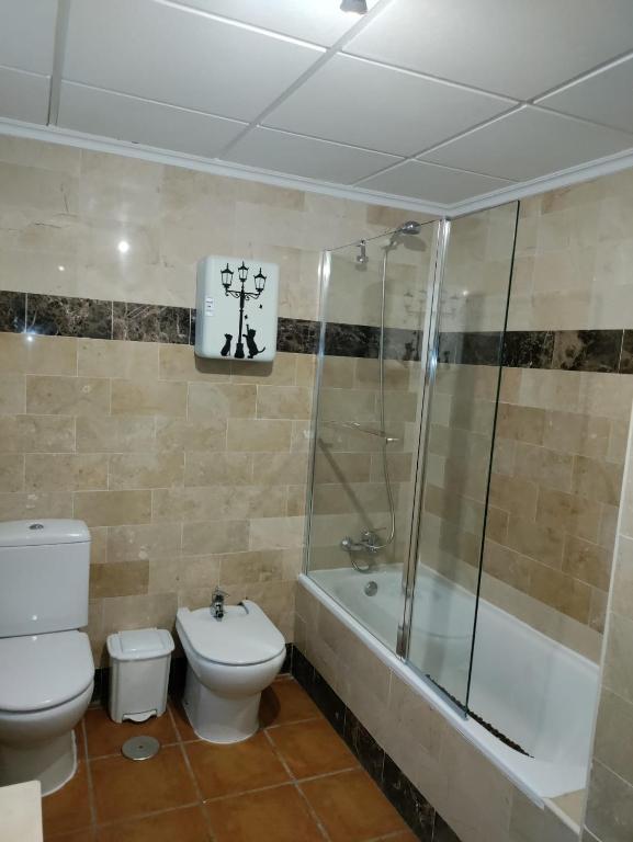 Koupelna v ubytování Apartamento urb spirit