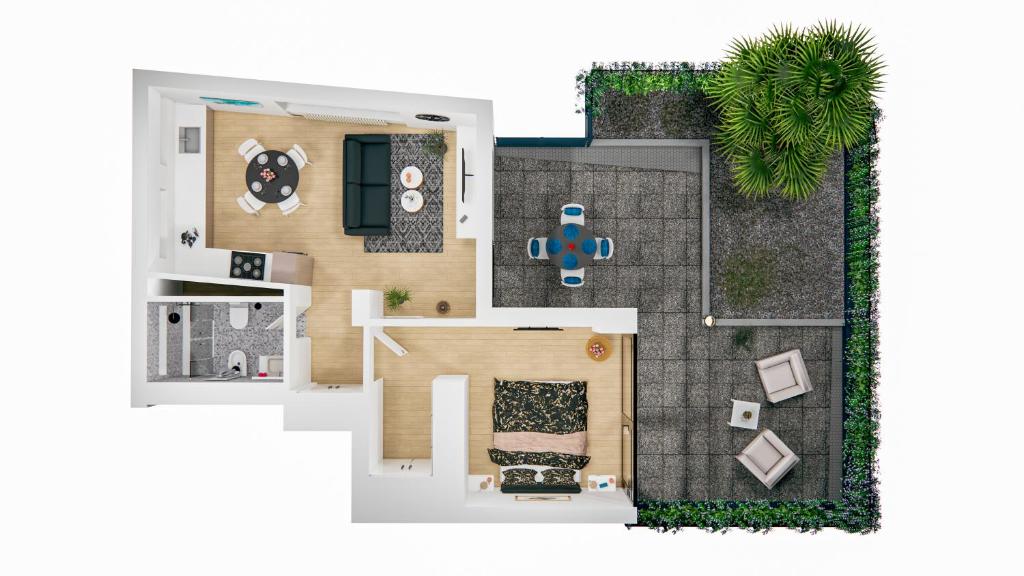 Lake Modern Suites - Free Parking - Resim 10