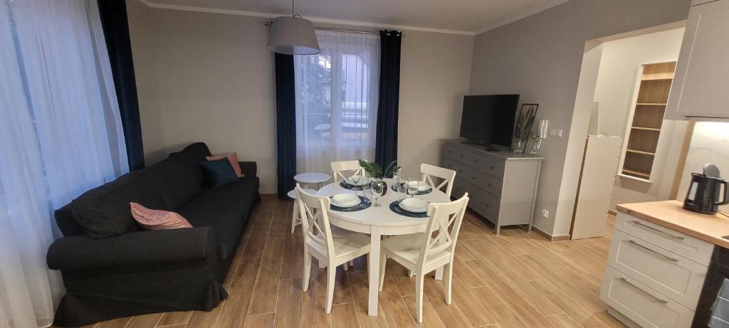 Η κουζίνα ή μικρή κουζίνα στο ApartamentyZarzecze9