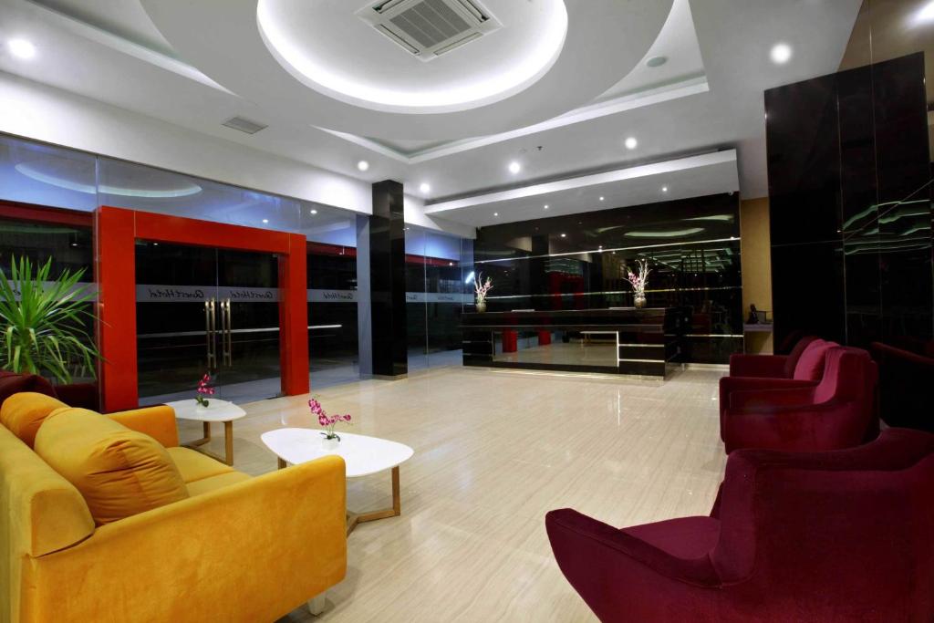 Posezení v ubytování Quest Hotel Balikpapan by ASTON