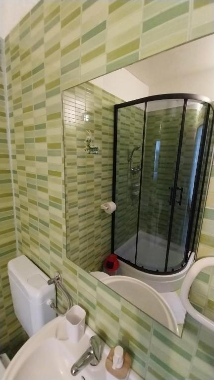 Koupelna v ubytování Studio Apartment CONTE Split
