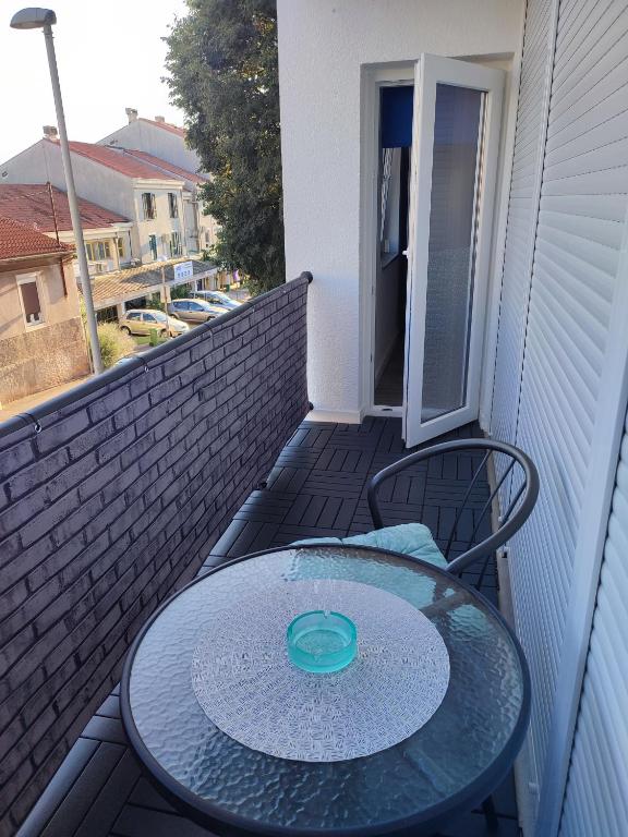 Balkón alebo terasa v ubytovaní Apartman Levi