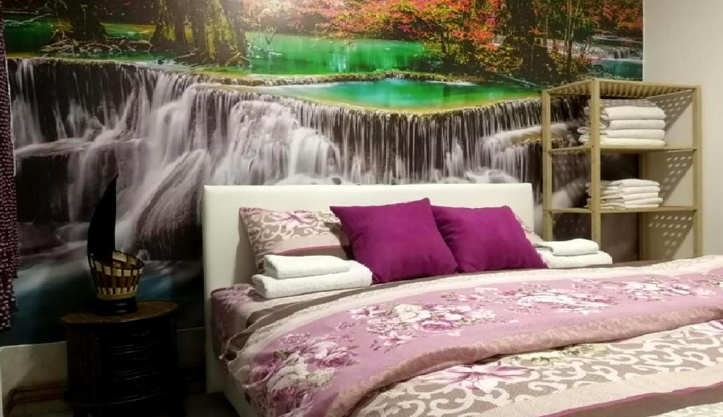 Postel nebo postele na pokoji v ubytování Apartman Juga