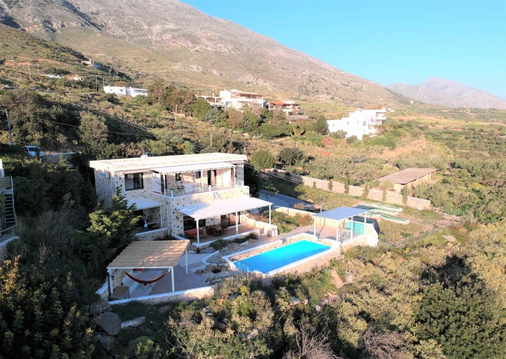 Γενική θέα στο βουνό ή θέα στο βουνό από  αυτή η βίλα