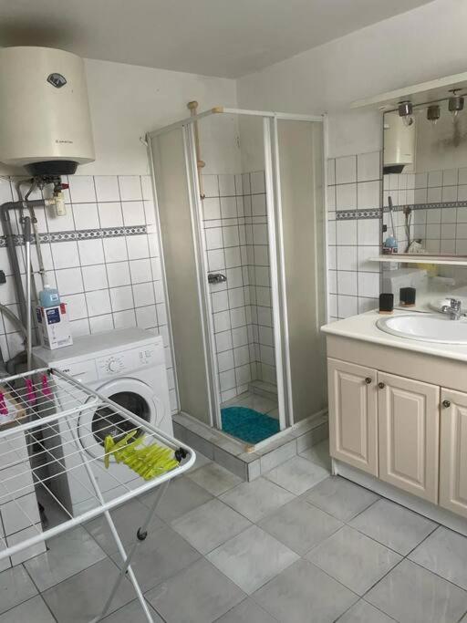 Koupelna v ubytování Soanna - Appartement à 5 minutes à pied de la plage