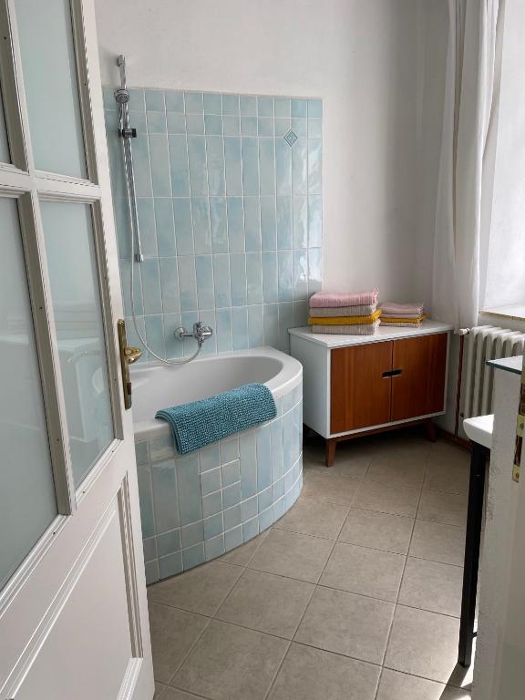Postel nebo postele na pokoji v ubytování Apartmány Lavande