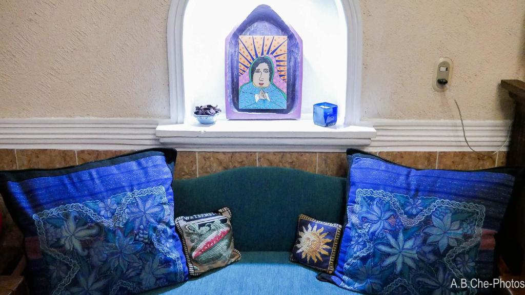 Posezení v ubytování Casona Rosa B&B, Morelia