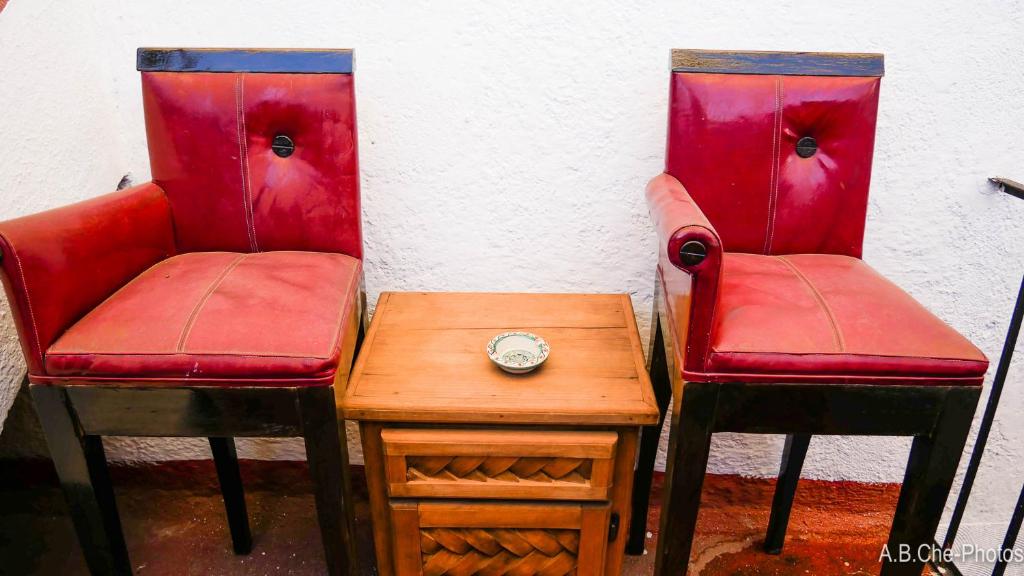 Posezení v ubytování Casona Rosa B&B, Morelia