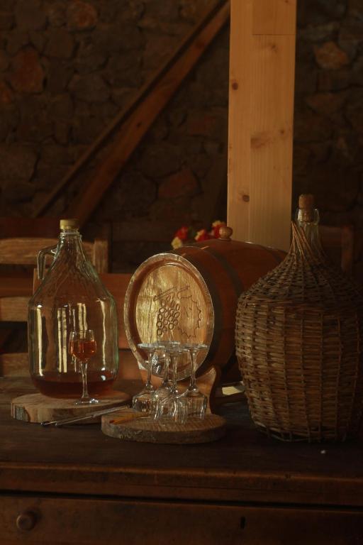 Nápoje v ubytování Chateau Orman