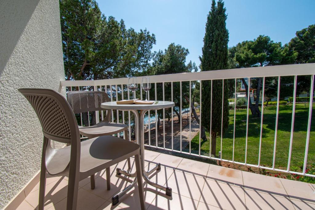 Balkón nebo terasa v ubytování Centinera Resort
