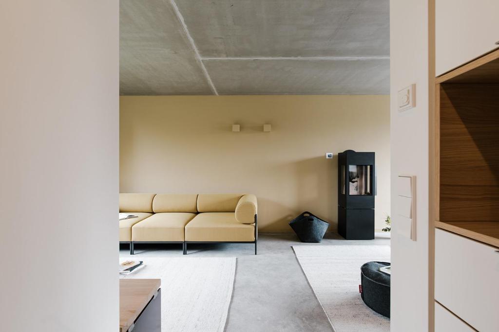 Posezení v ubytování DIEVIER Literaturhaus DasZweite