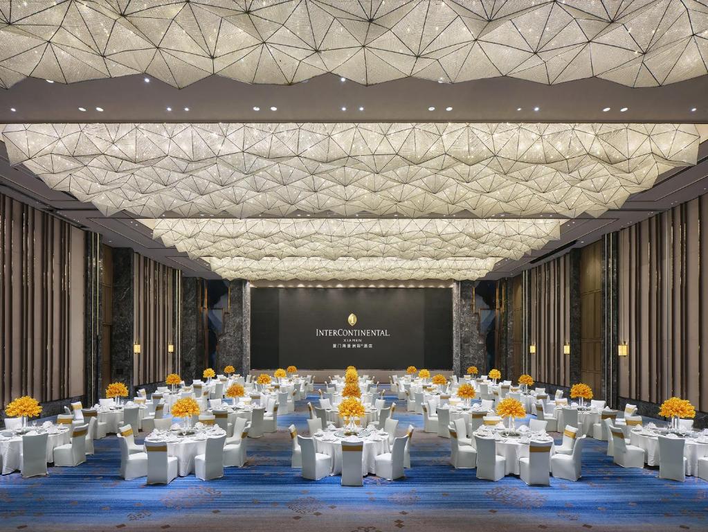 Restaurace v ubytování InterContinental Xiamen by IHG
