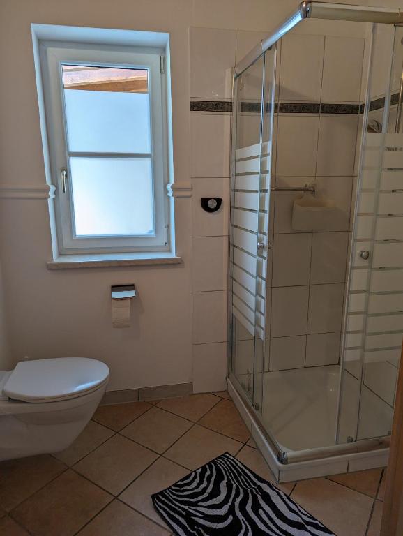 Koupelna v ubytování Ferienwohnung Trixi
