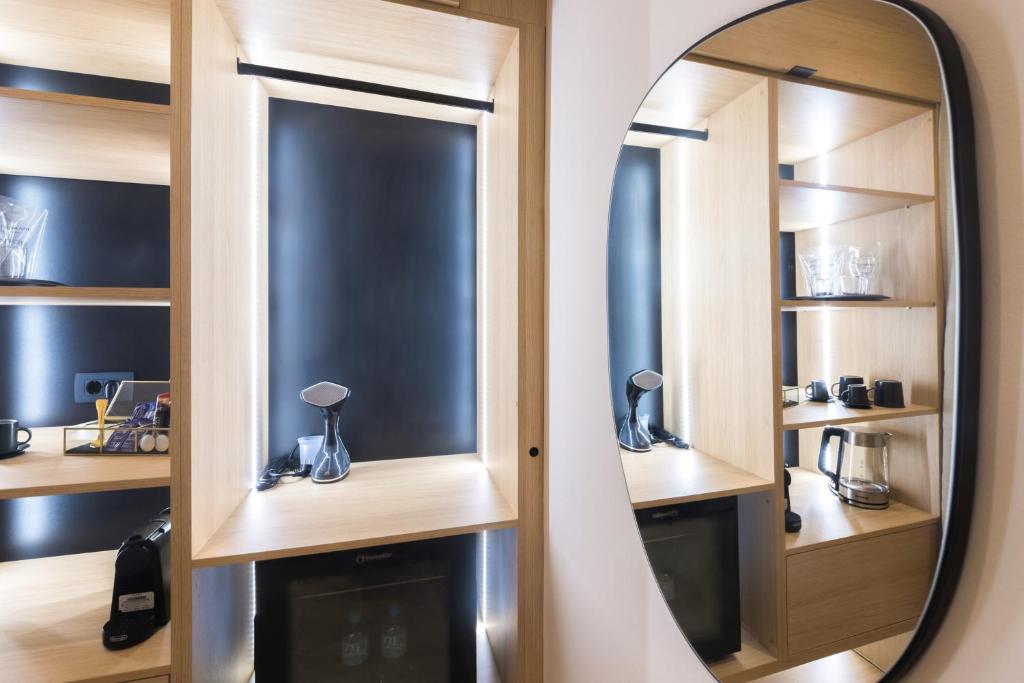 Koupelna v ubytování Tonio Rooms