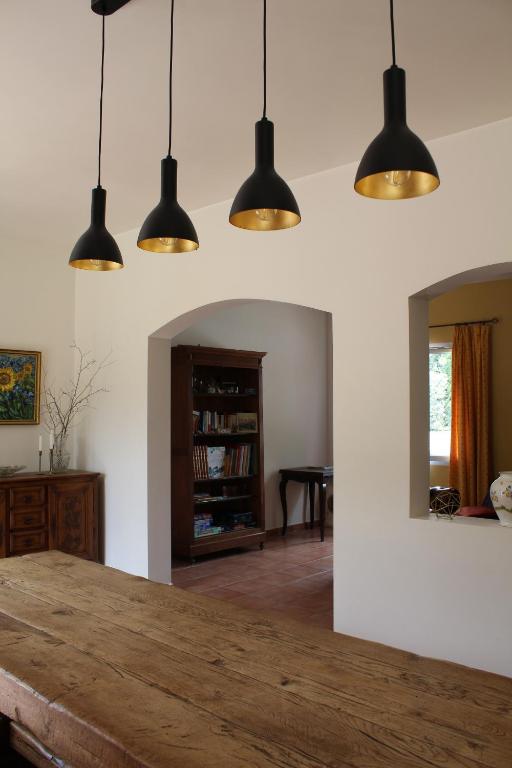 Knihovna v bed and breakfast