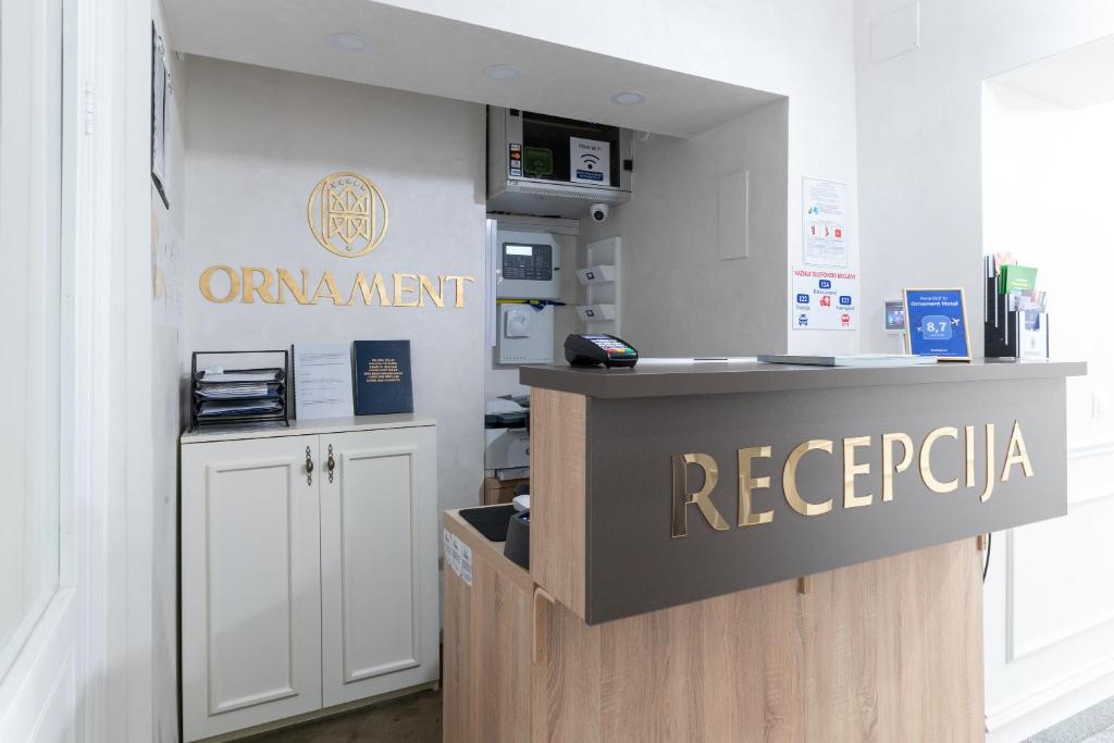 Vstupní hala nebo recepce v ubytování Ornament Hotel