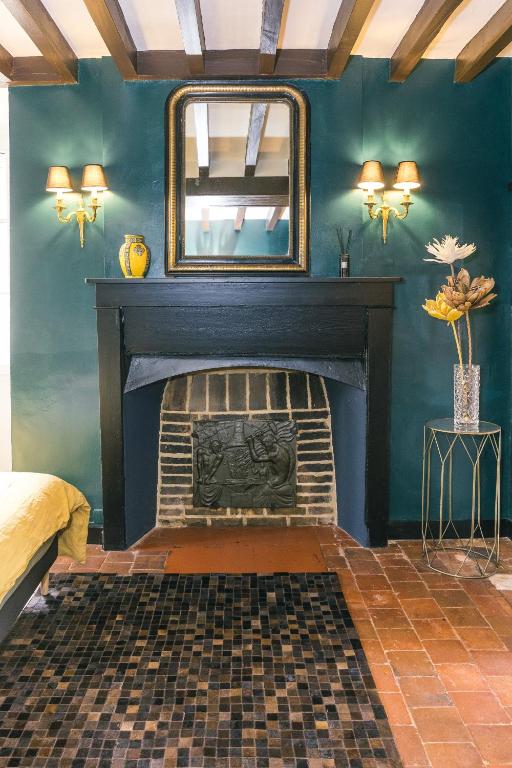 Maison d'hôtes le Prieuré du Preux - Tweepersoonskamer Met Eigen Badkamer