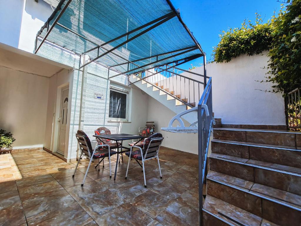 Balkón nebo terasa v ubytování Guest house Davorka