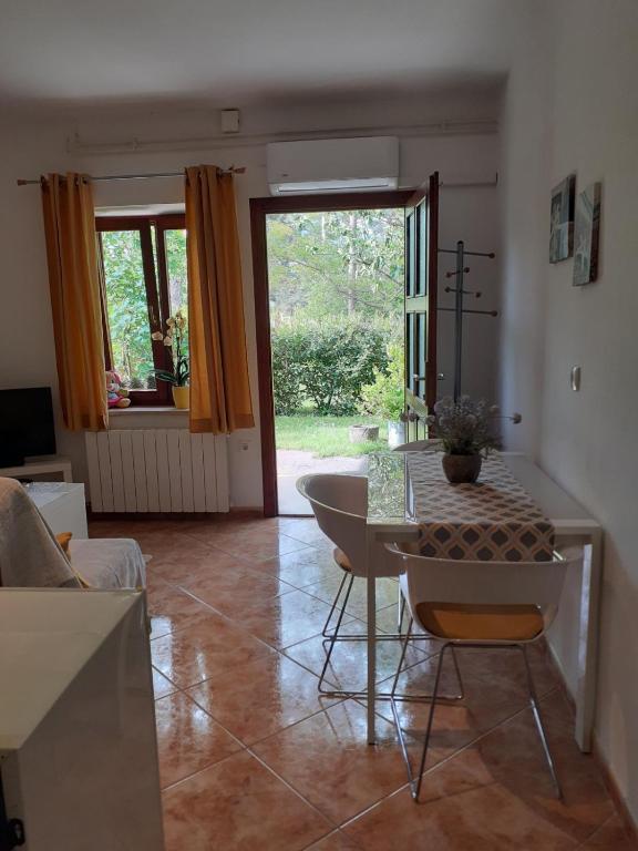 Posezení v ubytování Apartman Dani