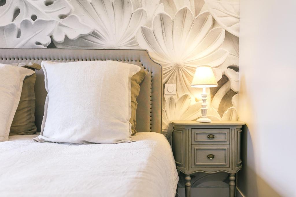 Maison d'hôtes le Prieuré du Preux - Queen Room Met Uitzicht Op De Tuin