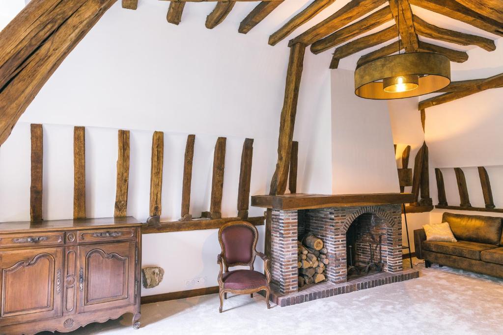 Maison d'hôtes le Prieuré du Preux - Luxe Tweepersoonskamer Met Douche