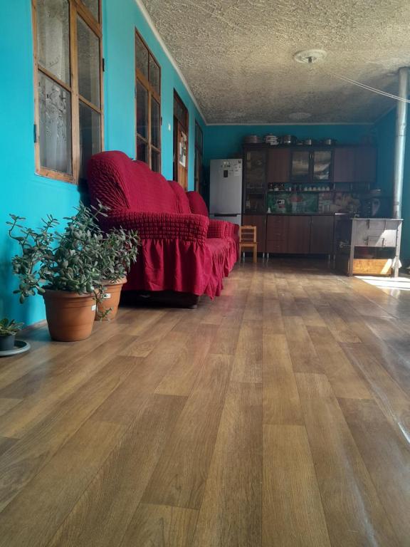 Posezení v ubytování Lela's guesthause
