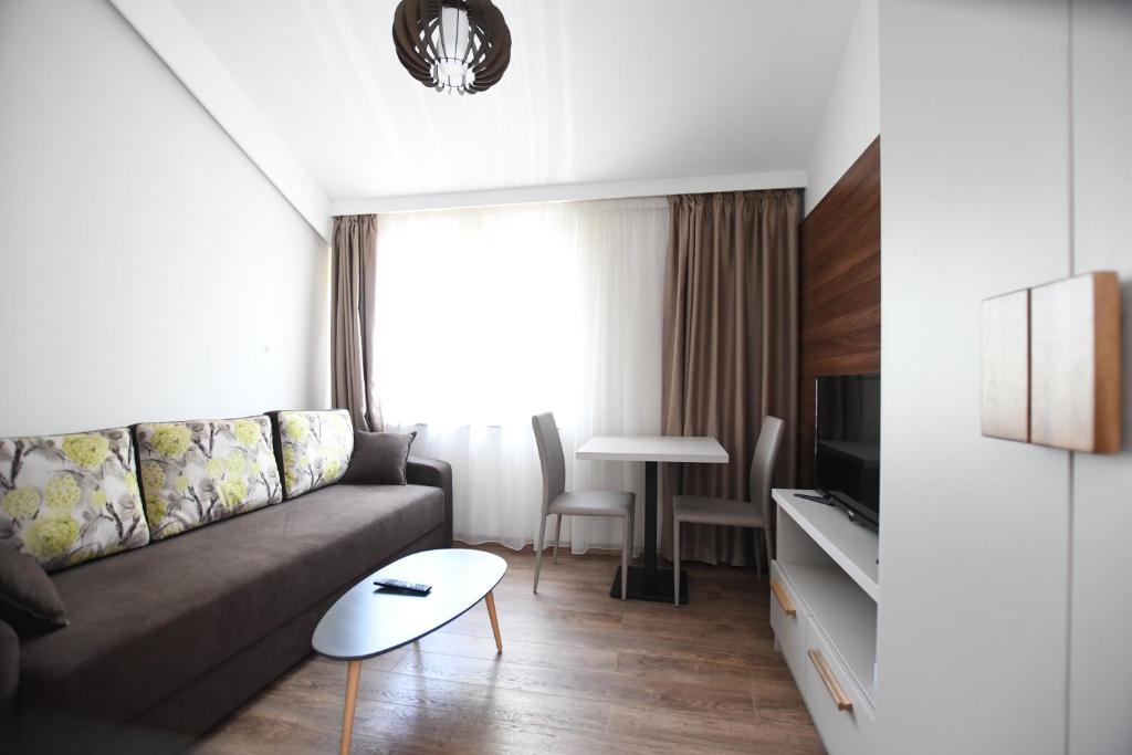 Posezení v ubytování Atrijum Apartments and Rooms