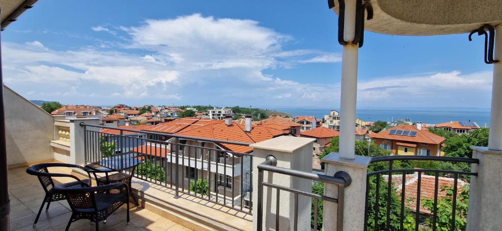 Nespecifikovaný výhled na moře nebo výhled na moře při pohledu z apartmánu
