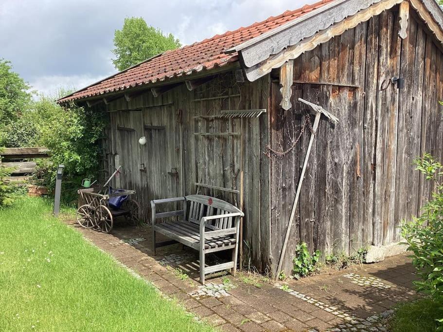 Zahrada ubytování Der Birkenhof-Ried