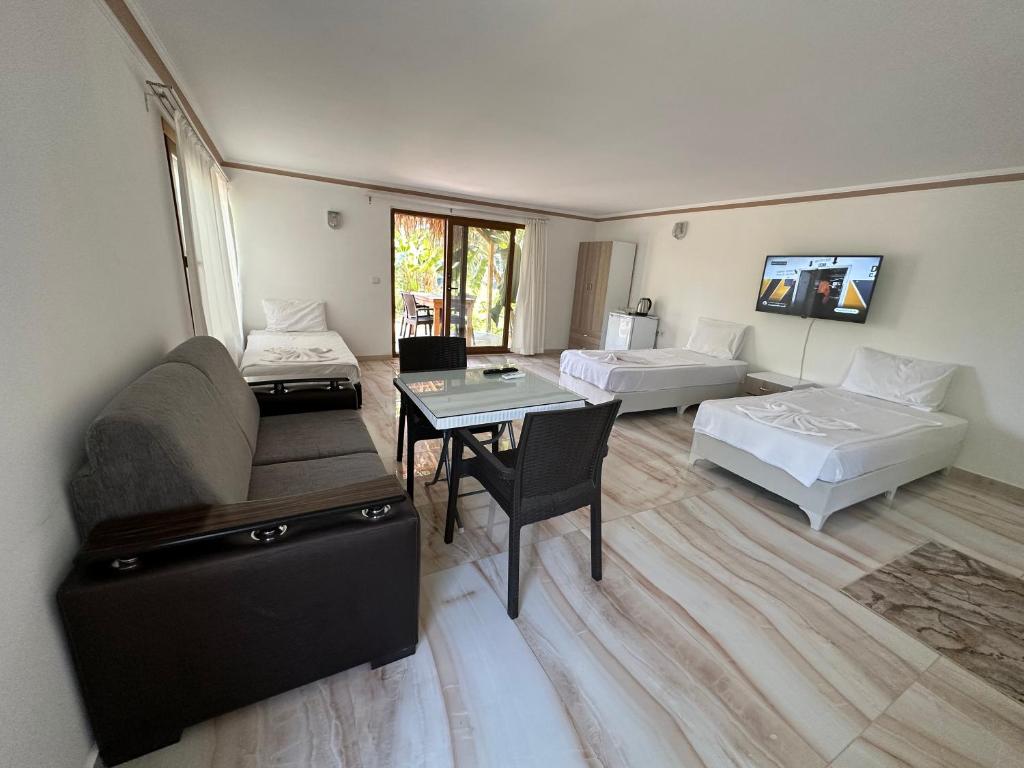 Posezení v ubytování Kiriş Garden Hotel