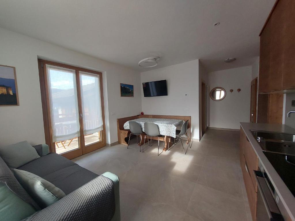 Telewizja i/lub zestaw kina domowego w obiekcie Agritur Widmann