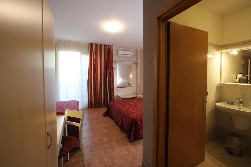 Ένα μπάνιο στο Hotel Campanello
