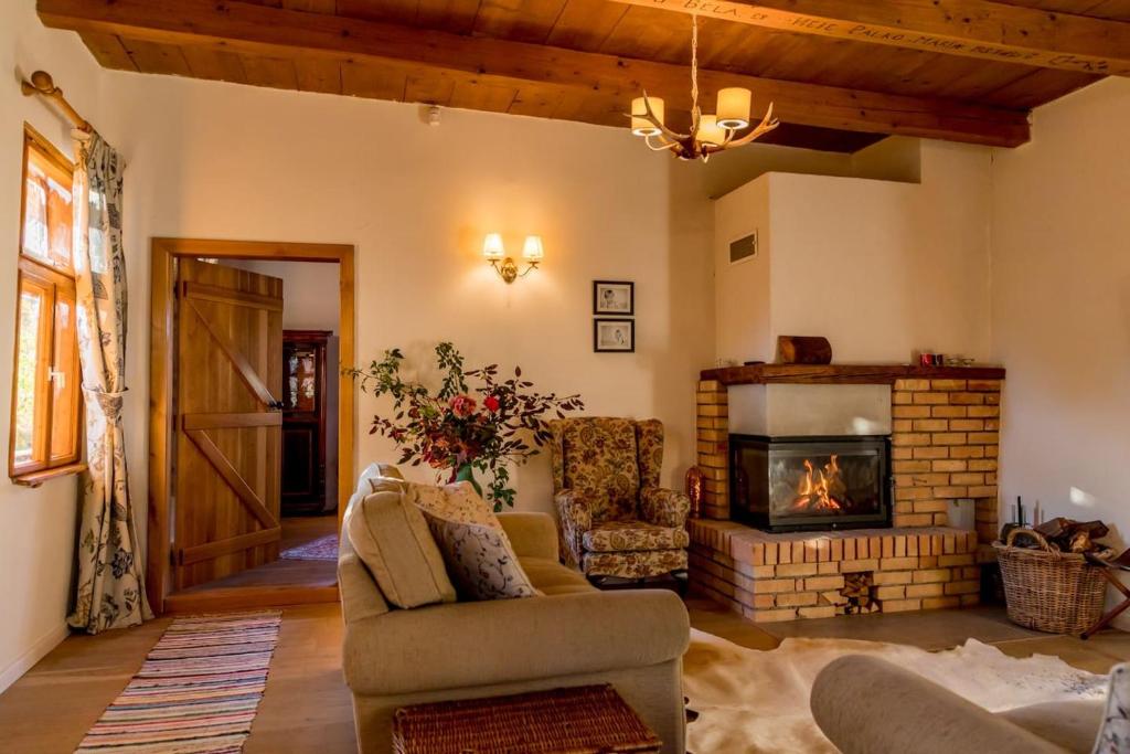 Jotaferien Transylvanian Cottage with Fireplace 휴식 공간