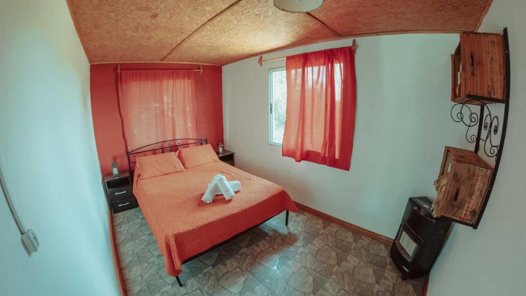 Katil atau katil-katil dalam bilik di El Capricho