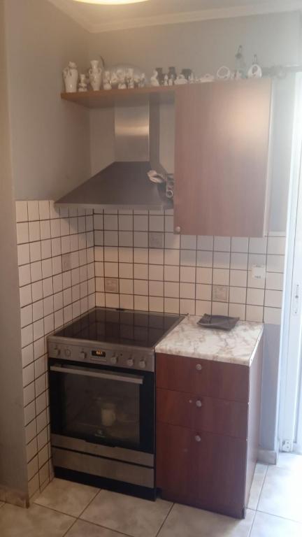 Kuchyň nebo kuchyňský kout v ubytování Nefeli Maisonette