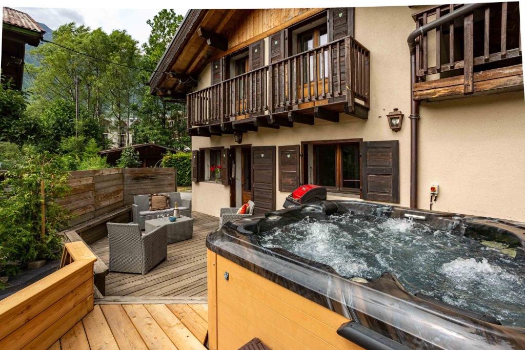 Fotografia z galérie ubytovania Chalet le Tremplin v destinácii Chamonix-Mont-Blanc