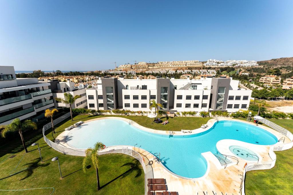 Bazén v ubytování 205 Calaserena nebo v jeho okolí