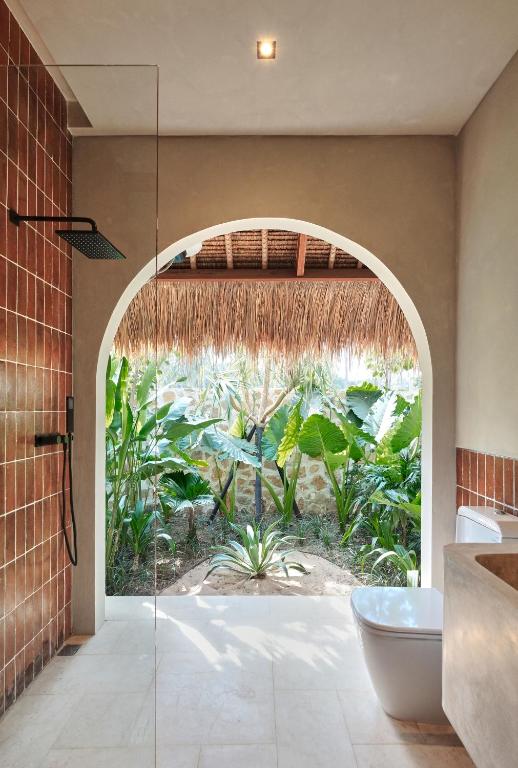 Zahrada ubytování Boni Beach Lombok Boutique Hotel & Villas